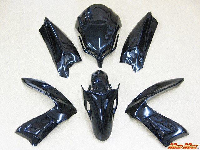 PCX125/150(JF28/KF12)カスタム外装6点セット TYPE4 ブラック PCX125/150(JF28/KF12)カスタム外装6点セット TYPE4 ブラック