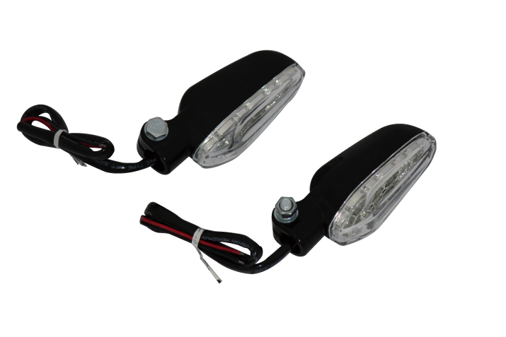 *新品在庫限り*【ウィンカー】 LEDリボルバーウインカー (ブラック/クリア) ZRX1200R CB1300SF XJR13 新品!!在庫限り!!ウィンカー LEDリボルバーウインカー (ブラック