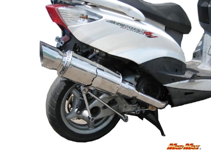 DCR製 シグナスX(SE44J) COOL管 ステンレスマフラー [株式会社マッド