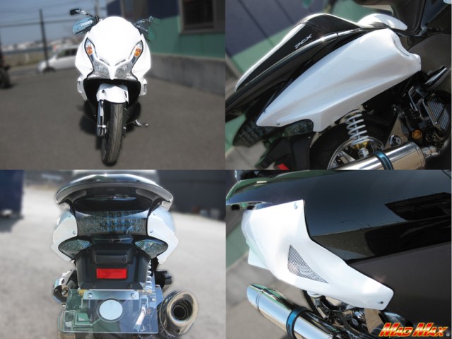 PCX125/150(JF28/KF12)カスタム外装6点セット TYPE4 ブラック