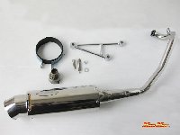 DCR製 アドレスV125/G(CF46A)GPスタイル ステンレスマフラー [株式会社マッドマックス]