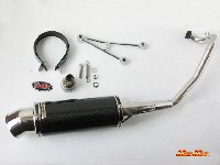 アドレスV125 DCR GPスタイル カーボンマフラー