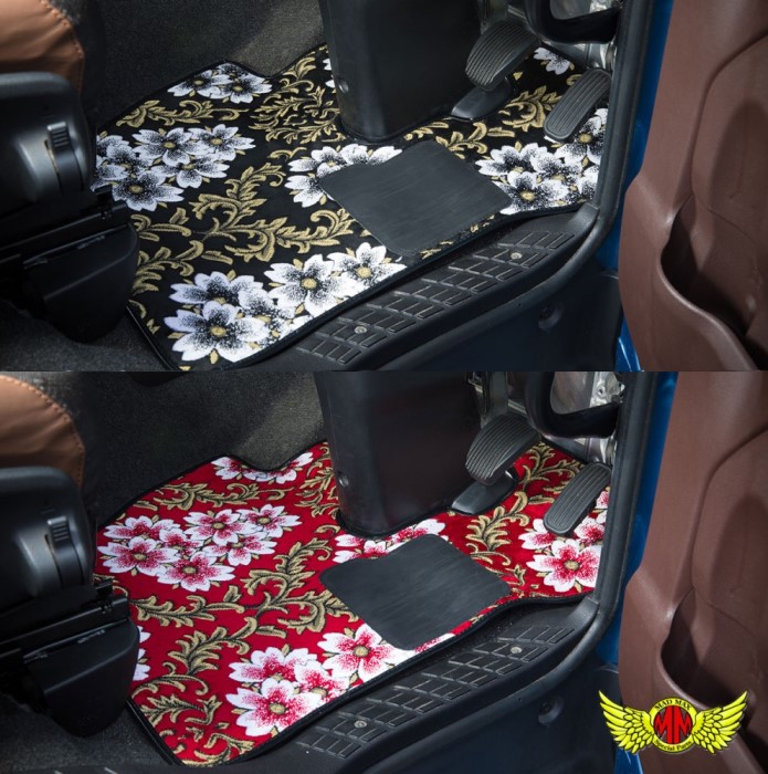 金華山 桜 さくら フロアマット 各色 運/助セット スーパーグレート