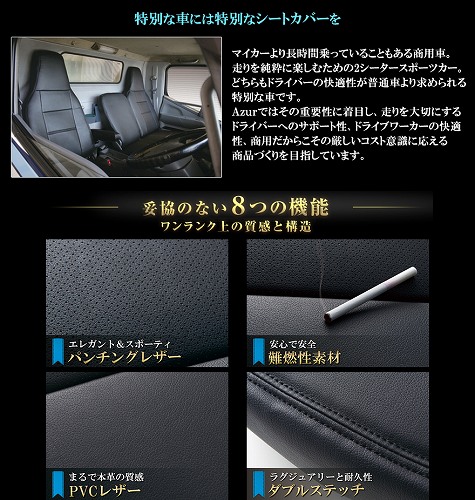 Azur]フロントシートカバー トヨタ マークII ワゴン GX7# (H1/1〜H9/4 