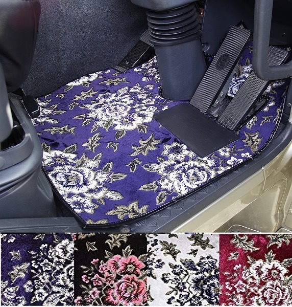 マドンナ 金華山 フロアマット ワインパープル 運転席/助手席 マドンナ 金華山 フロアマット ワインパープル 運転席/助手席