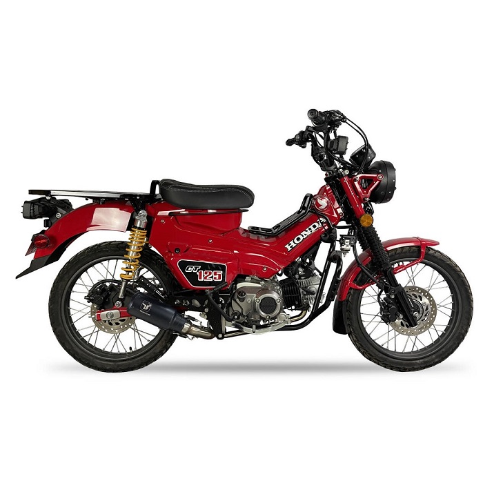 IXRACE HONDA CT 125 TRAIL フルエキマフラー MK2B コニカルショート